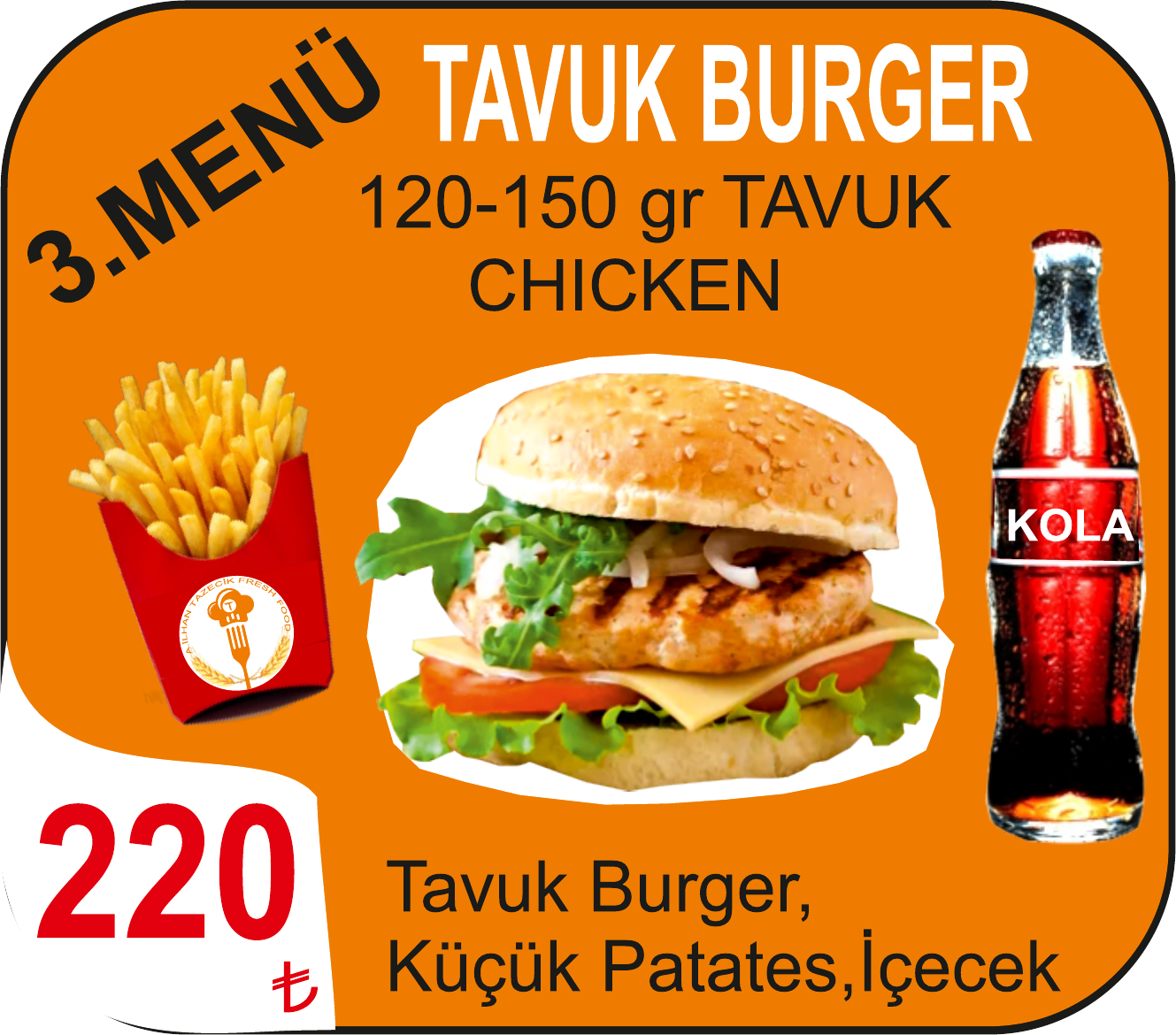 TAVUK BURGER